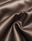 Dekbedovertrek Glossy satijn Bruin