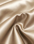 Dekbedovertrek Glossy satijn taupe