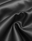 Dekbedovertrek Glossy satijn zwart
