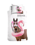 Dekbedovertrek I'm a Seahorse Wit