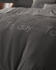 Dekbedovertrek Live Today Antraciet