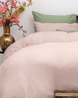 Dekbedovertrek Mousseline Roze