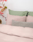 Dekbedovertrek Mousseline Roze