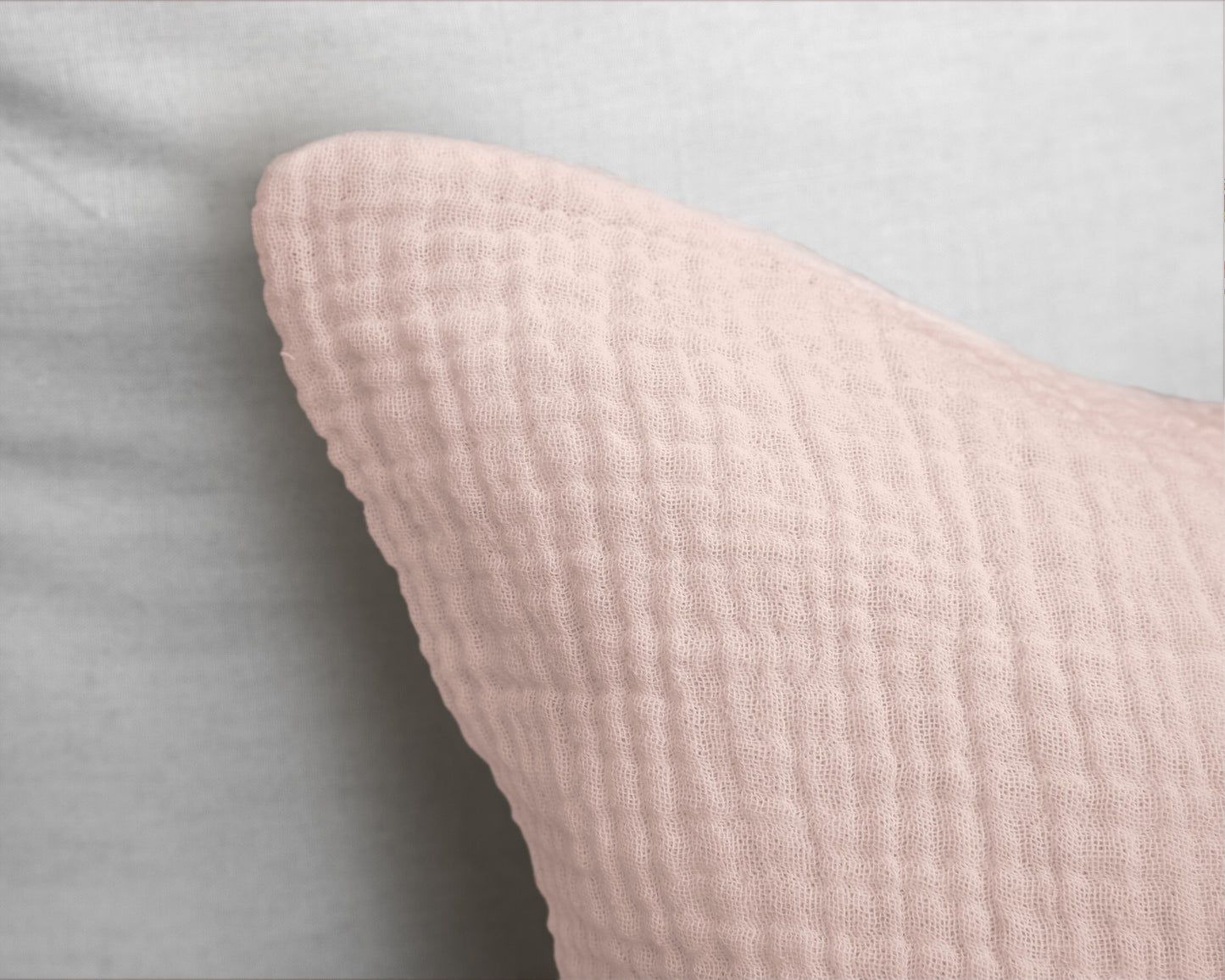 Dekbedovertrek Mousseline Roze