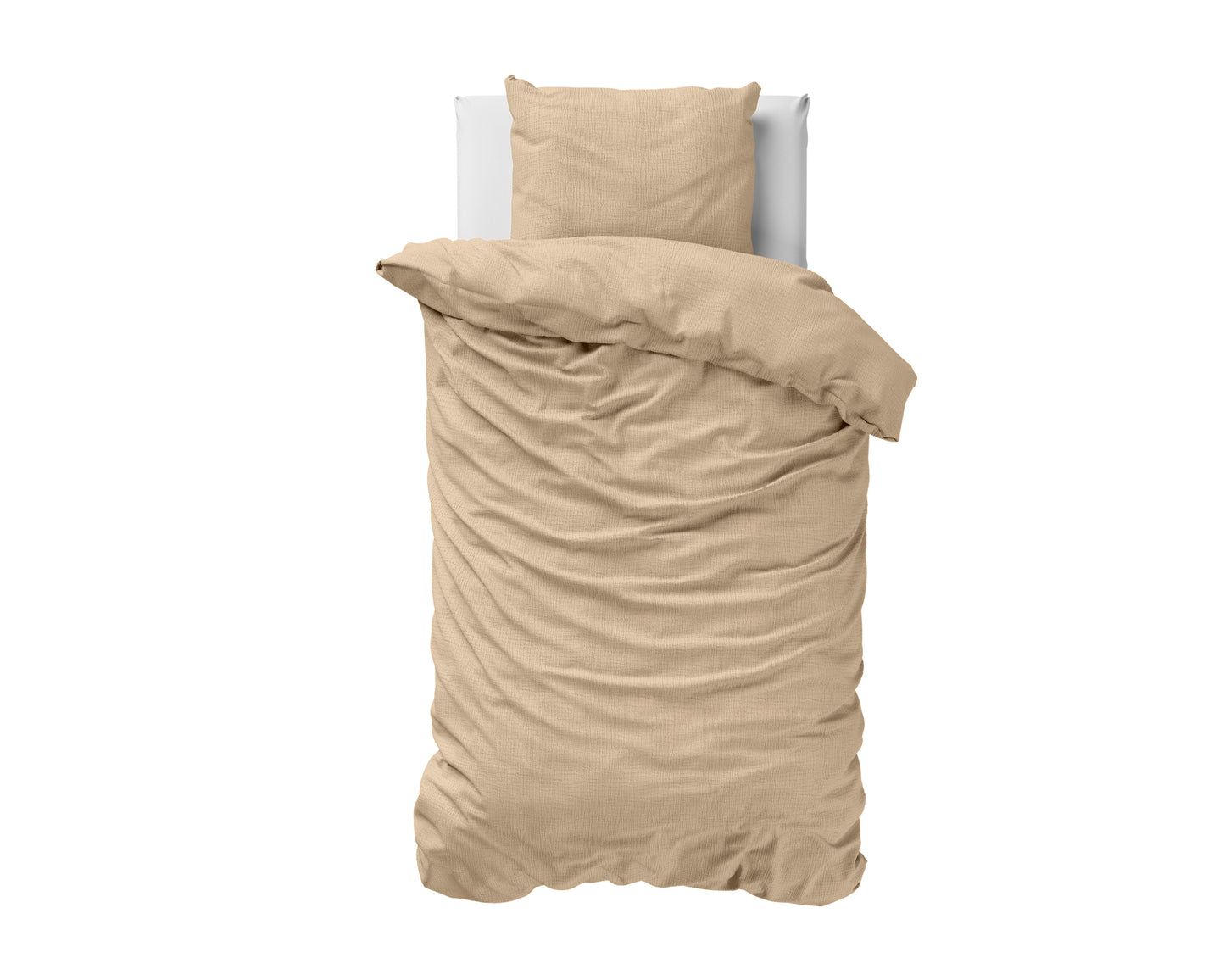 Dekbedovertrek Mousseline Taupe