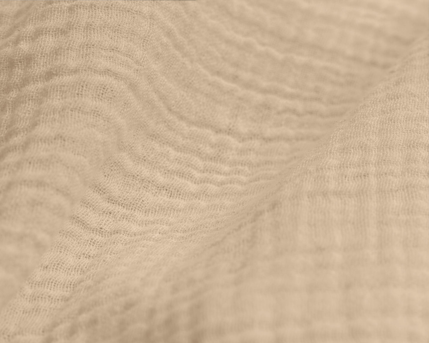 Dekbedovertrek Mousseline Taupe