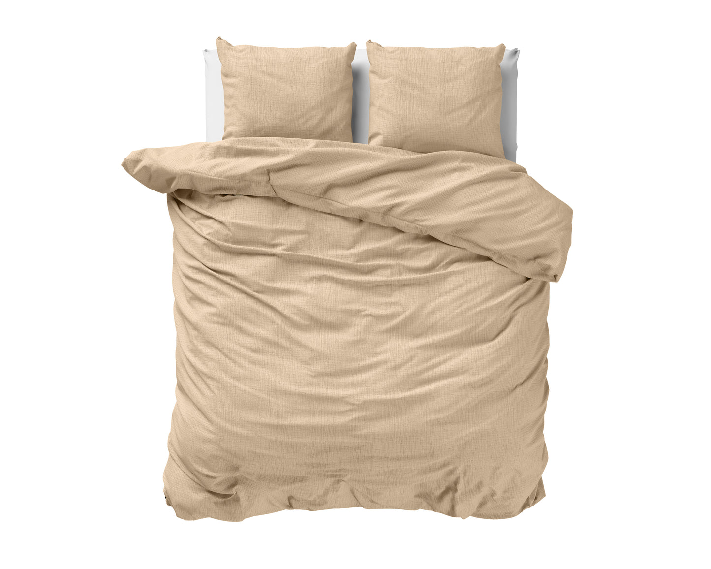 Dekbedovertrek Mousseline Taupe