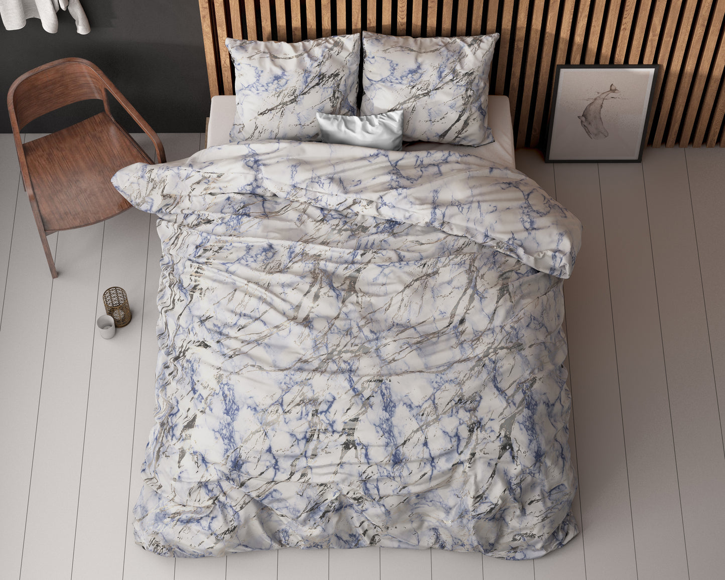 Dekbedovertrek Ocean Blauw