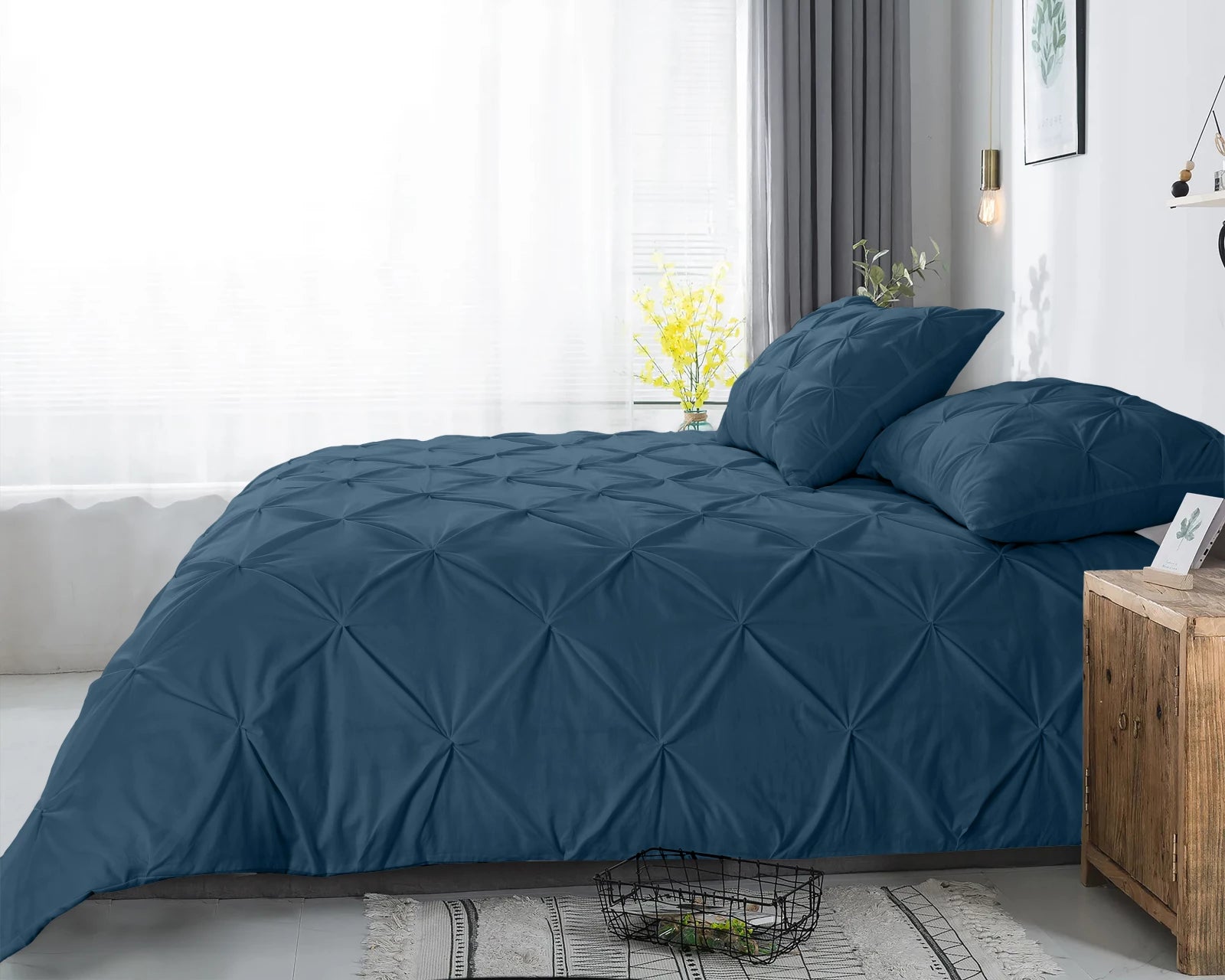 Dekbedovertrek Salvador Blauw 100% katoen