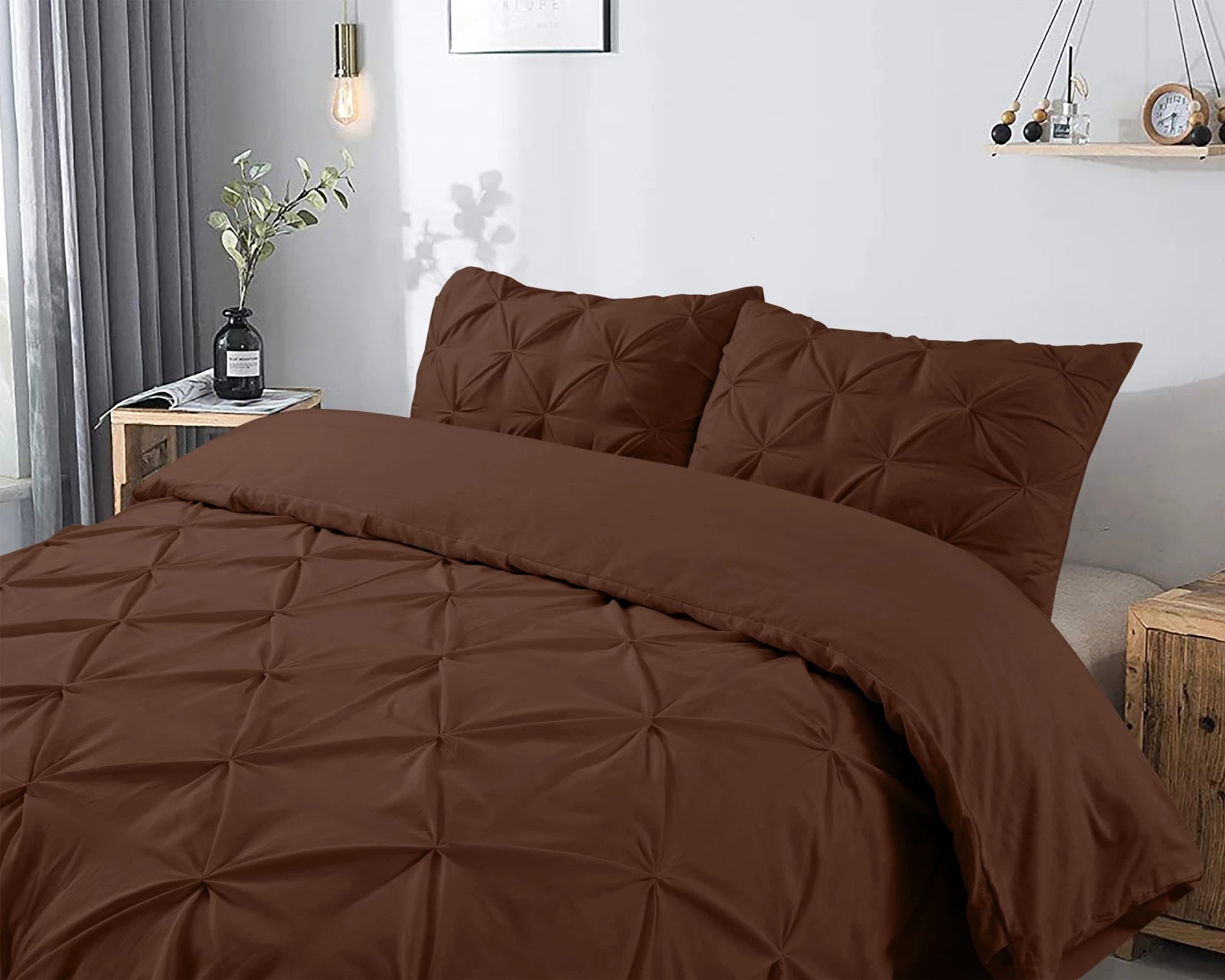 Dekbedovertrek Salvador Bruin 100% katoen