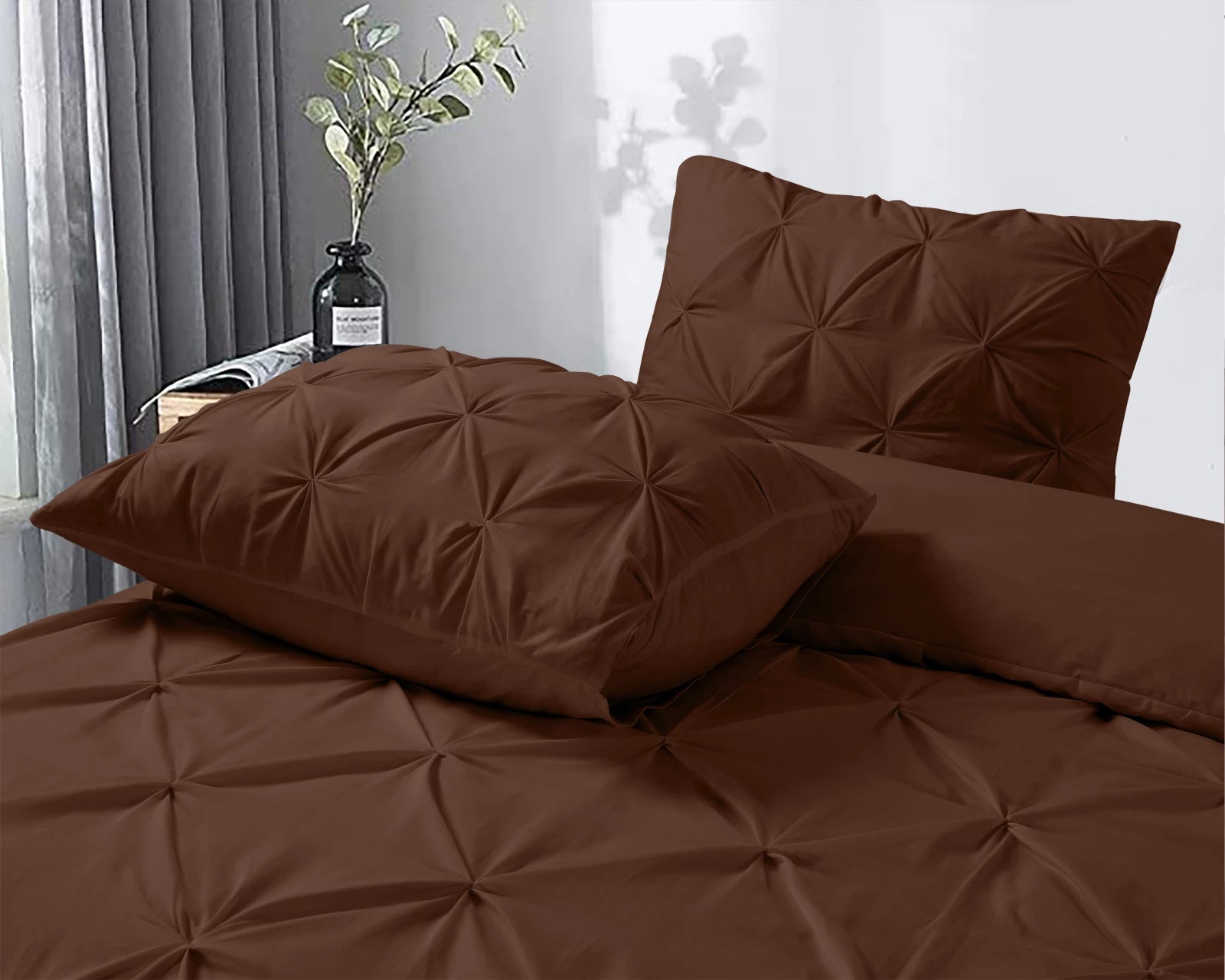 Dekbedovertrek Salvador Bruin 100% katoen