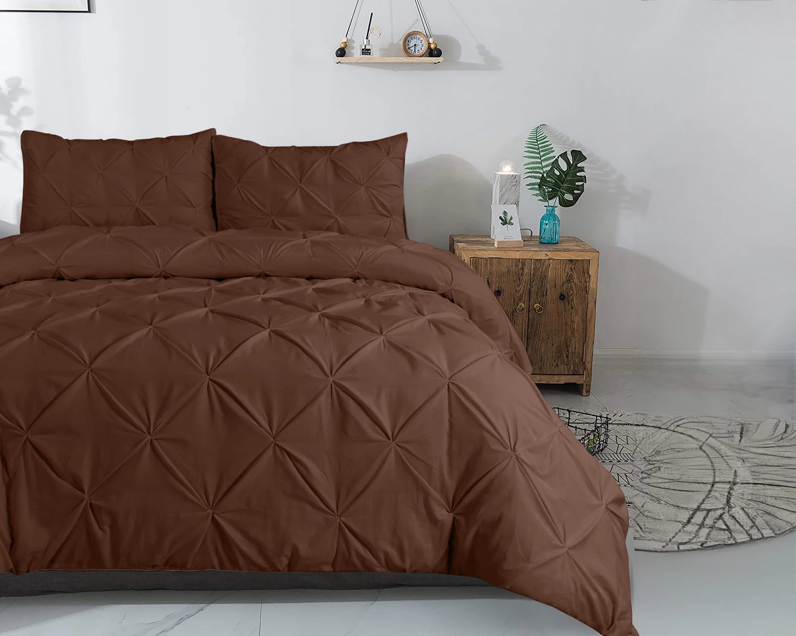 Dekbedovertrek Salvador Bruin 100% katoen