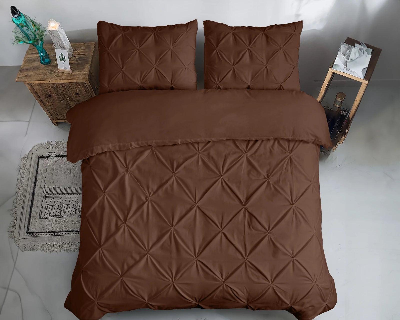 Dekbedovertrek Salvador Bruin 100% katoen
