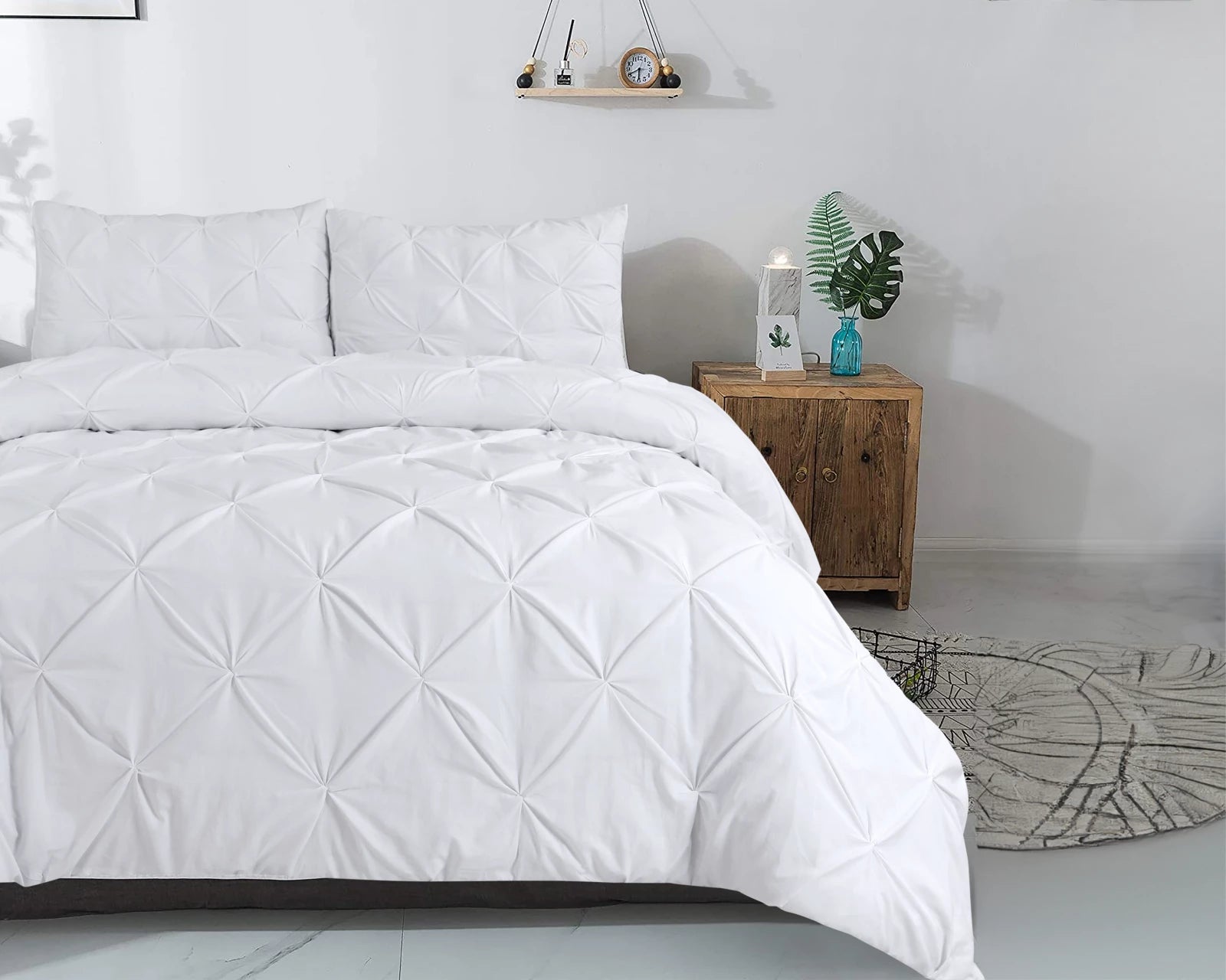 Dekbedovertrek Salvador Wit 100% katoen