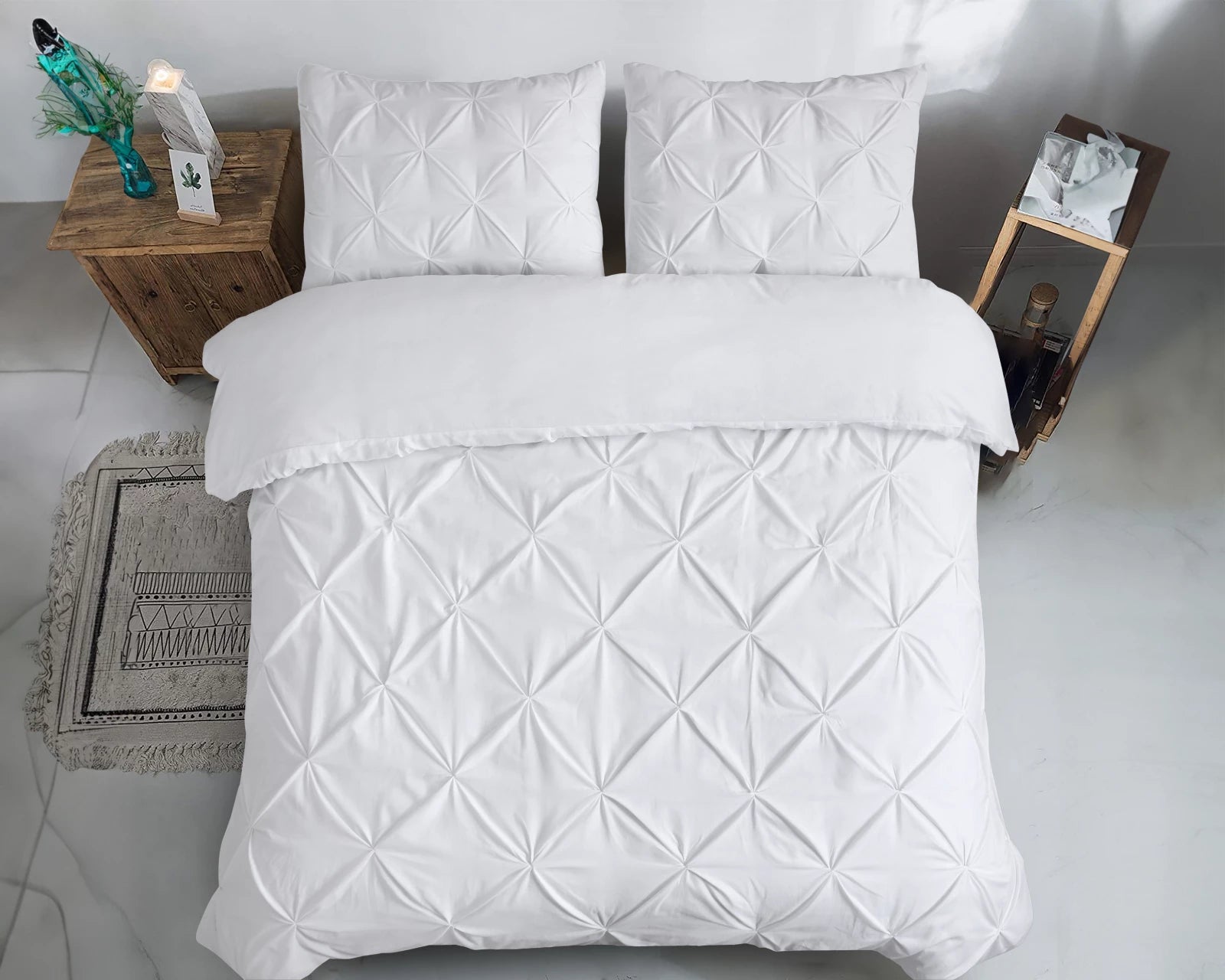 Dekbedovertrek Salvador Wit 100% katoen