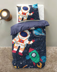 Dekbedovertrek Space man 2