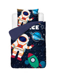 Dekbedovertrek Space man 2