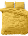 Dekbedovertrek Stone Washed Mustard
