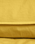 Dekbedovertrek Stone Washed Mustard