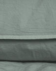 Dekbedovertrek Stone Washed groen