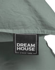 Dekbedovertrek Stone Washed groen