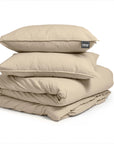 Dekbedovertrek Stone Washed zand