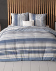 Dekbedovertrek Stripy Blauw