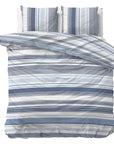 Dekbedovertrek Stripy Blauw