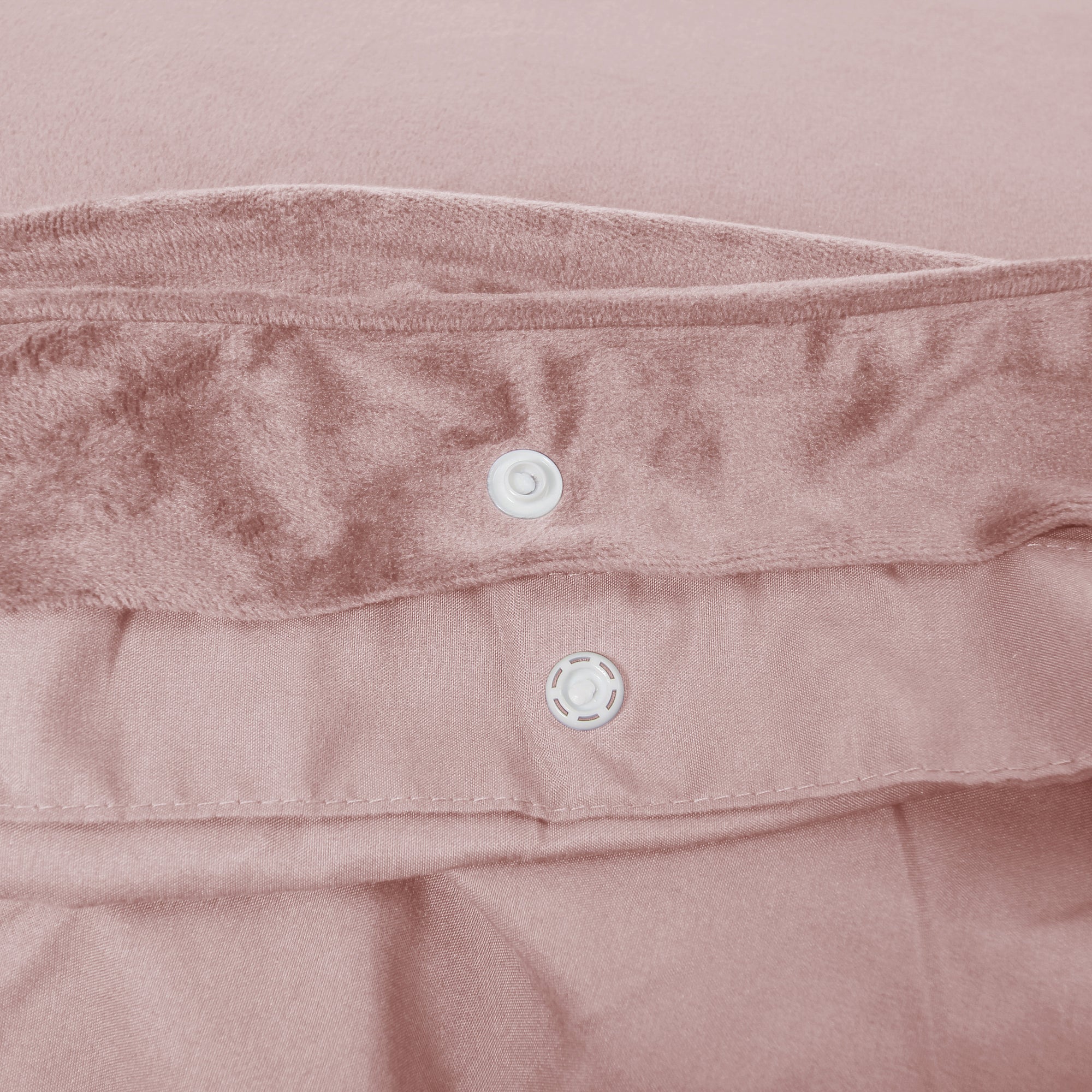 Dekbedovertrek Velvet Piping Roze