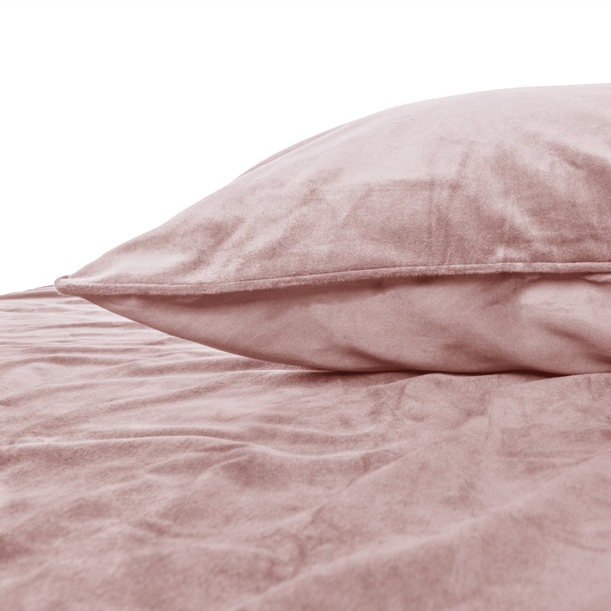 Dekbedovertrek Velvet Piping Roze
