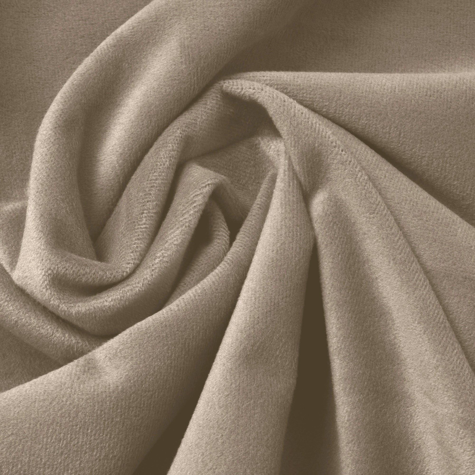 Dekbedovertrek Velvet Piping Taupe