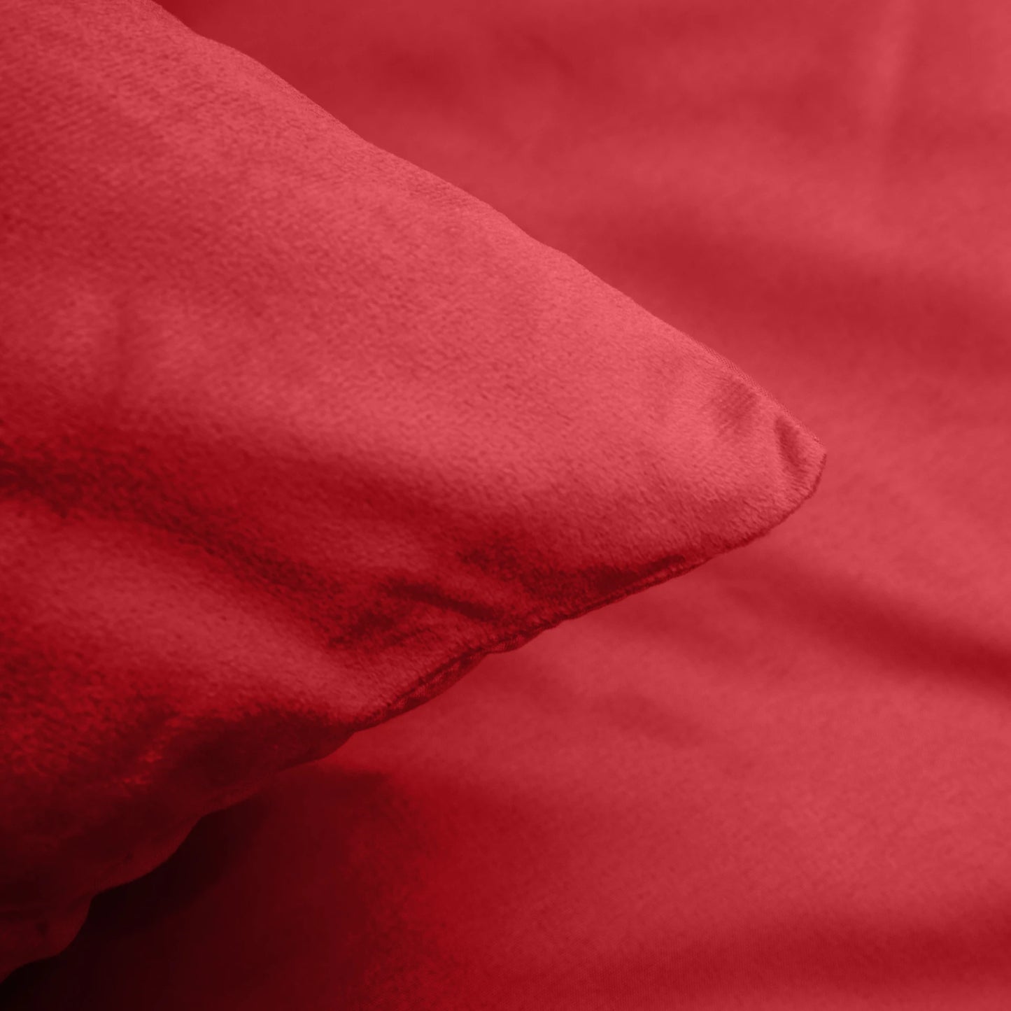Dekbedovertrek Velvet Rood
