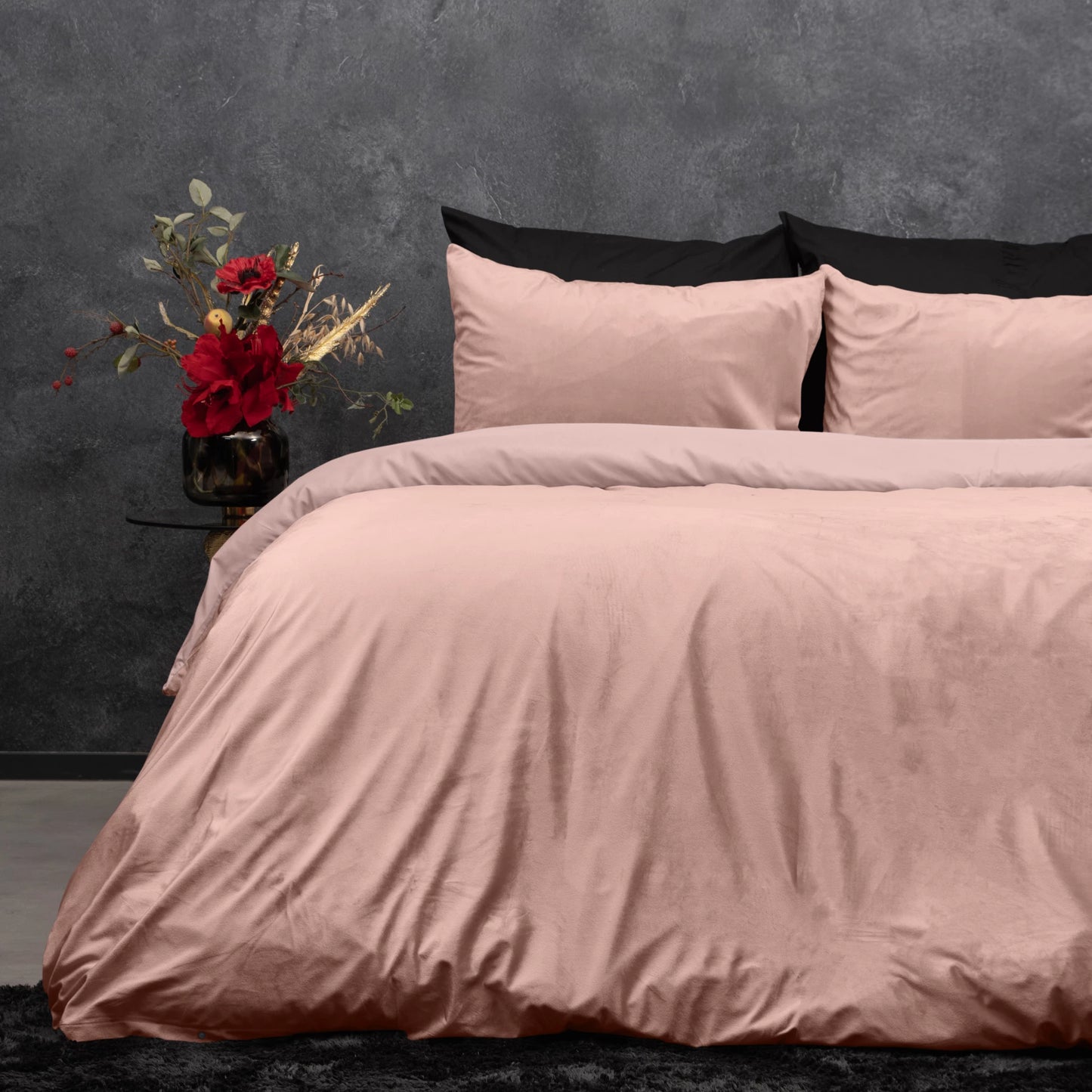 Dekbedovertrek Velvet Roze