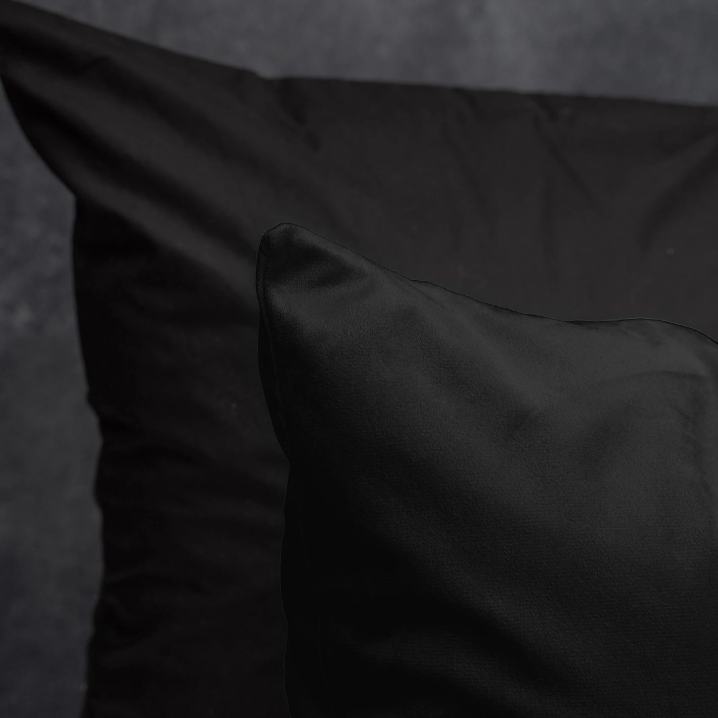 Dekbedovertrek Velvet Zwart