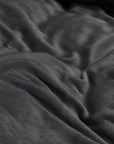 Dekbedovertrek Velvet antracite