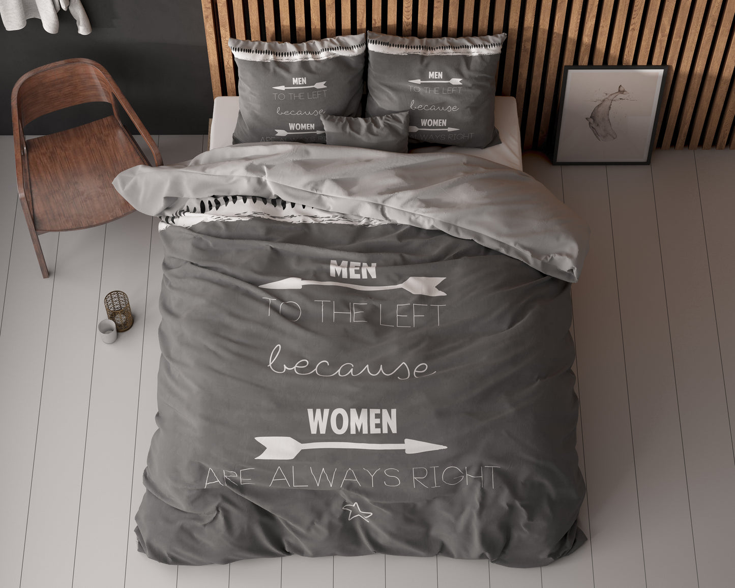 Dekbedovertrek Women Always Right