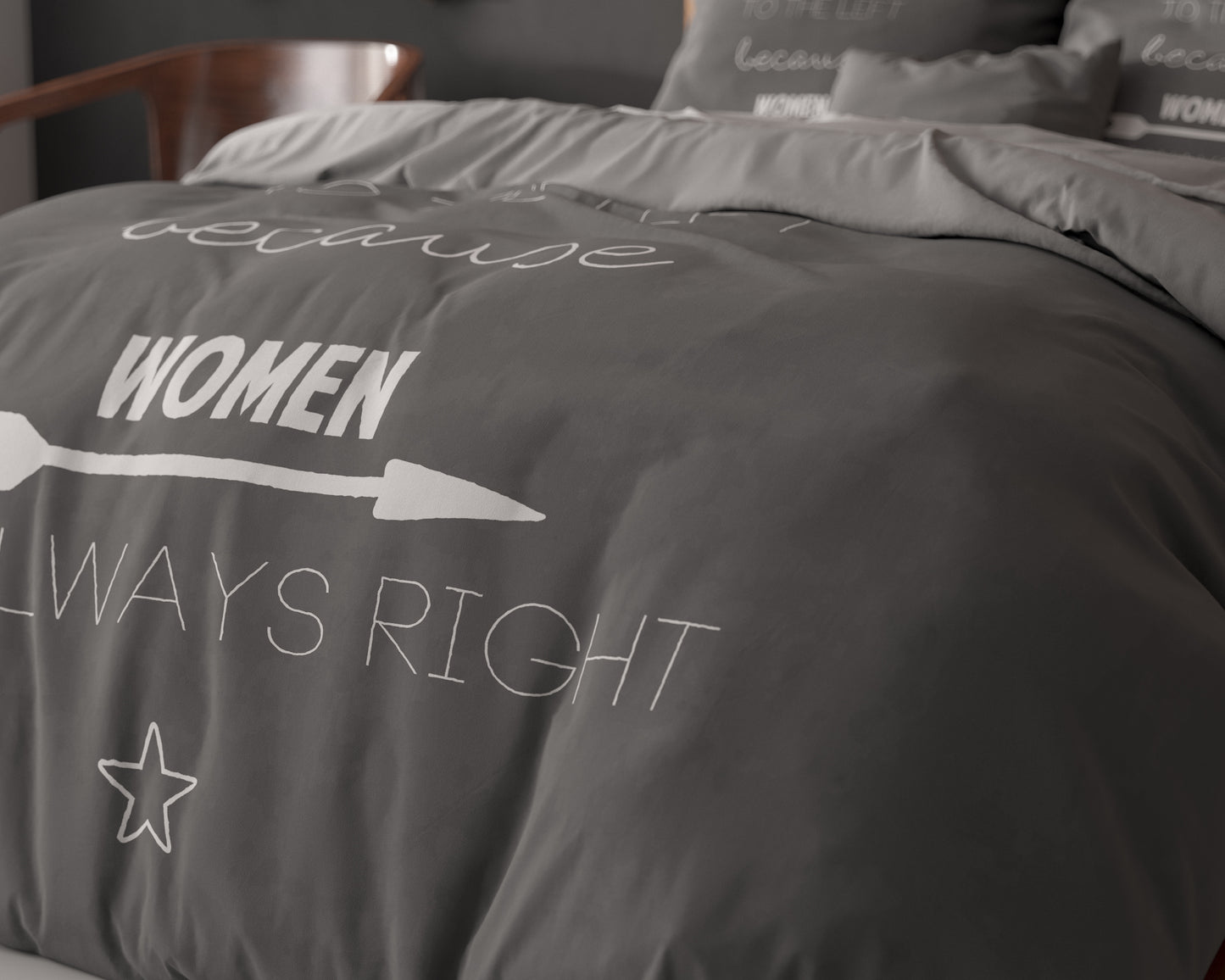 Dekbedovertrek Women Always Right
