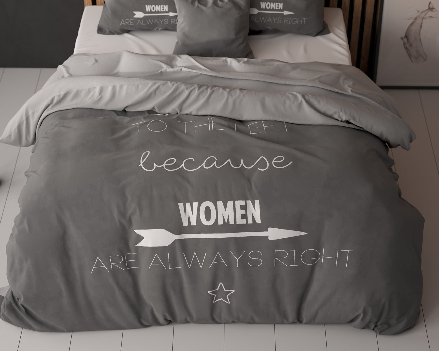 Dekbedovertrek Women Always Right
