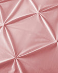 Dekbedovertrek velvet pintuck Roze