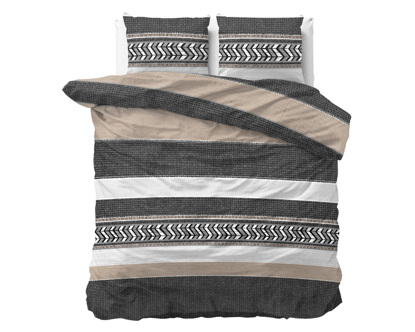 Dekbedovertrek Northern Stripe Grijs