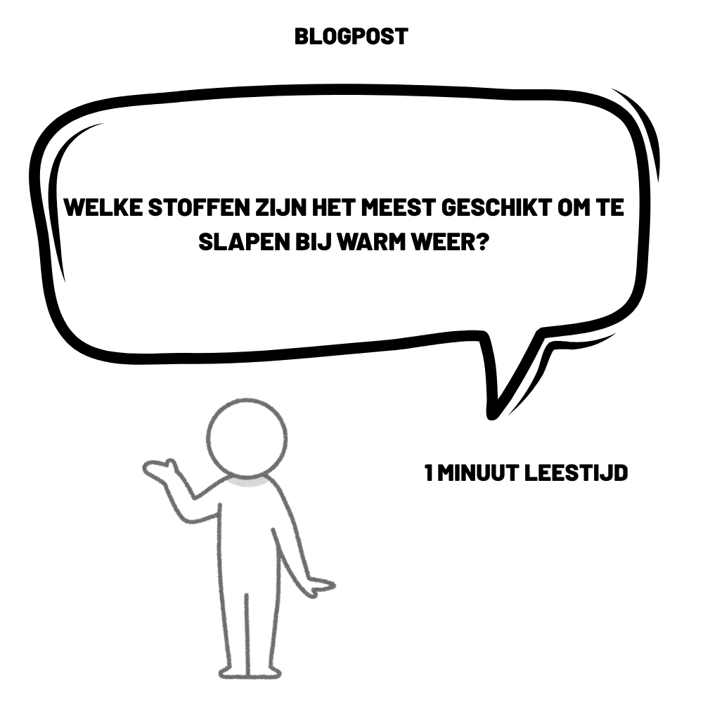 Zomerse pyjama’s: Welke stoffen zijn het meest geschikt om in te slapen bij warm weer?