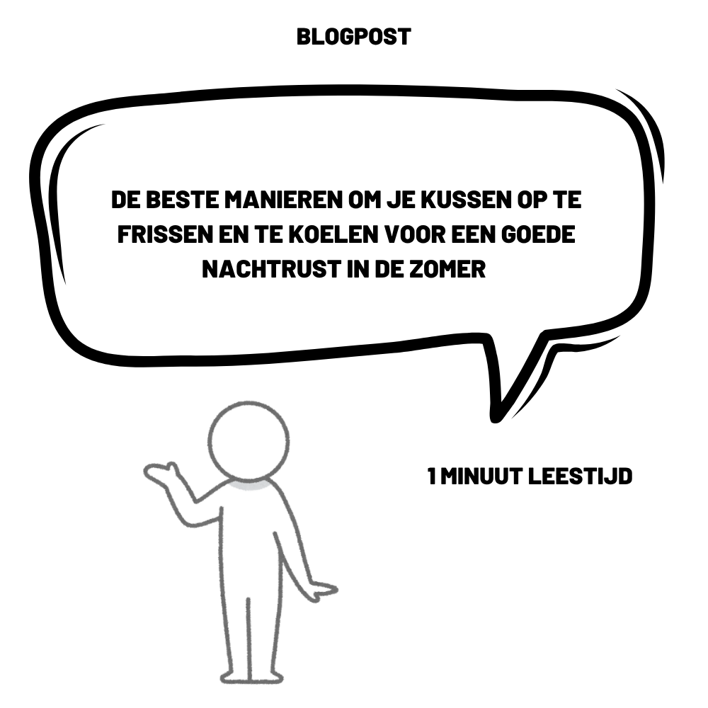 De beste manieren om je kussen op te frissen en te verkoelen voor een goede nachtrust in de zomer!