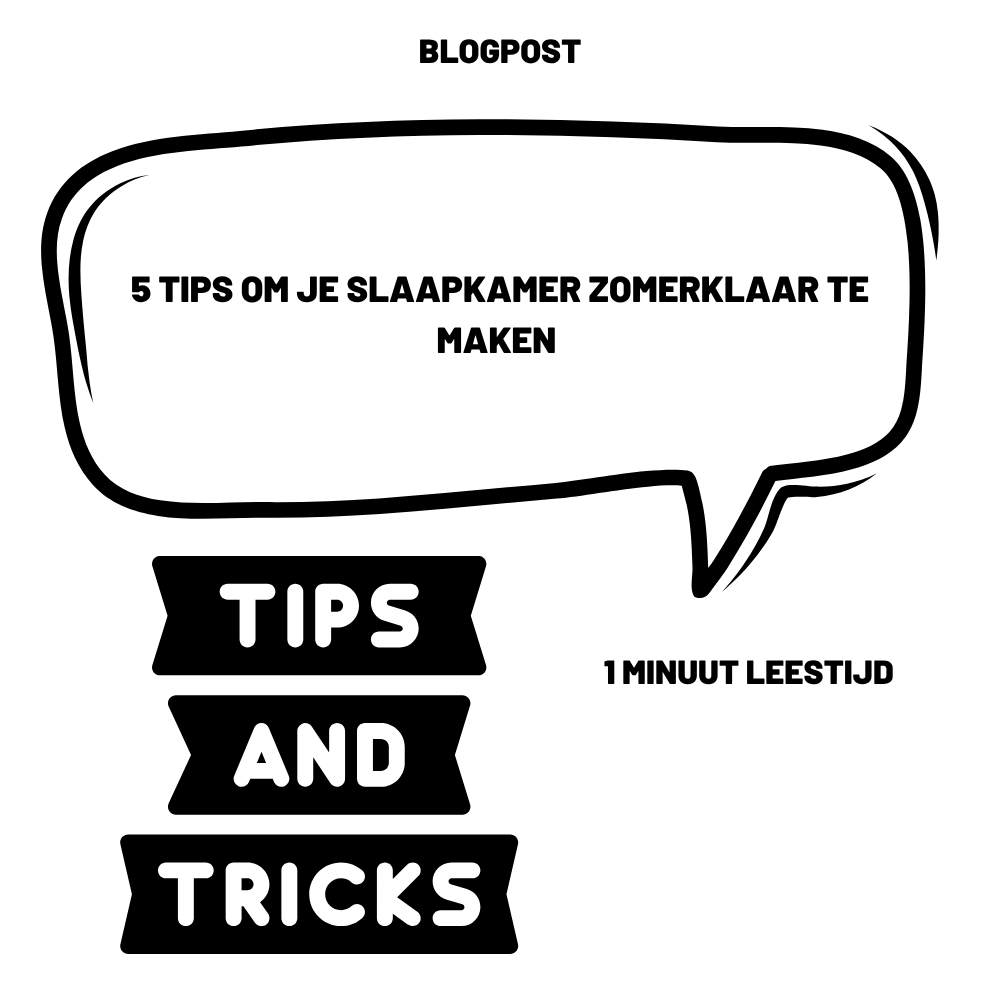 5 tips om je slaapkamer zomer ready te maken