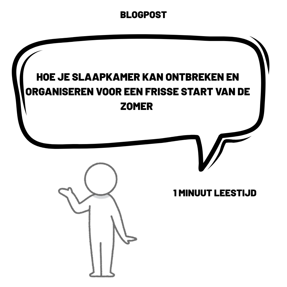 Hoe je je slaapkamer kan opruimen en organiseren voor een frisse start van de zomer