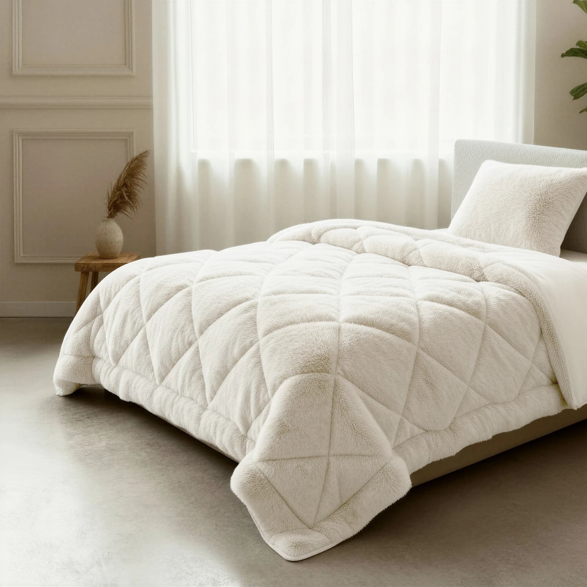 Lazy Dekbed Faux Fur