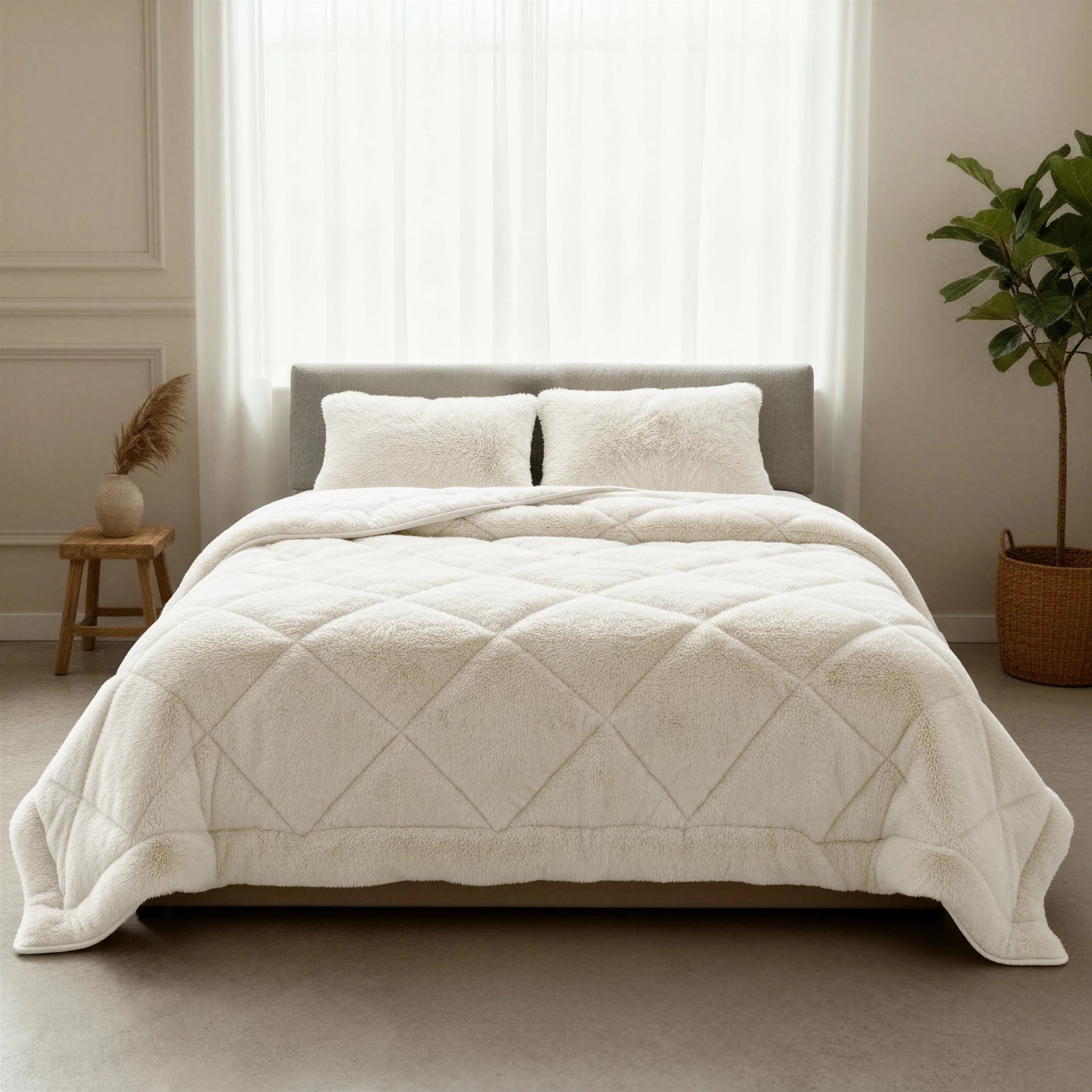 Lazy Dekbed Faux Fur