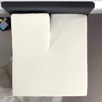 Splittopper Katoen Hoeslaken Creme