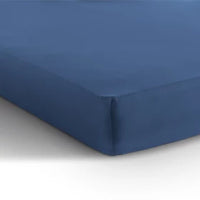 Enkel Jersey 135 gr. Hoeslaken Blauw