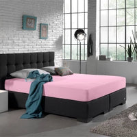 Dubbel Jersey 220 gr. Hoeslaken Roze