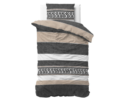 Dekbedovertrek Northern Stripe Grijs